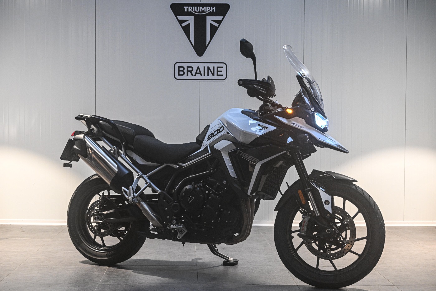 Tiger 900 GT Pro Blanche 